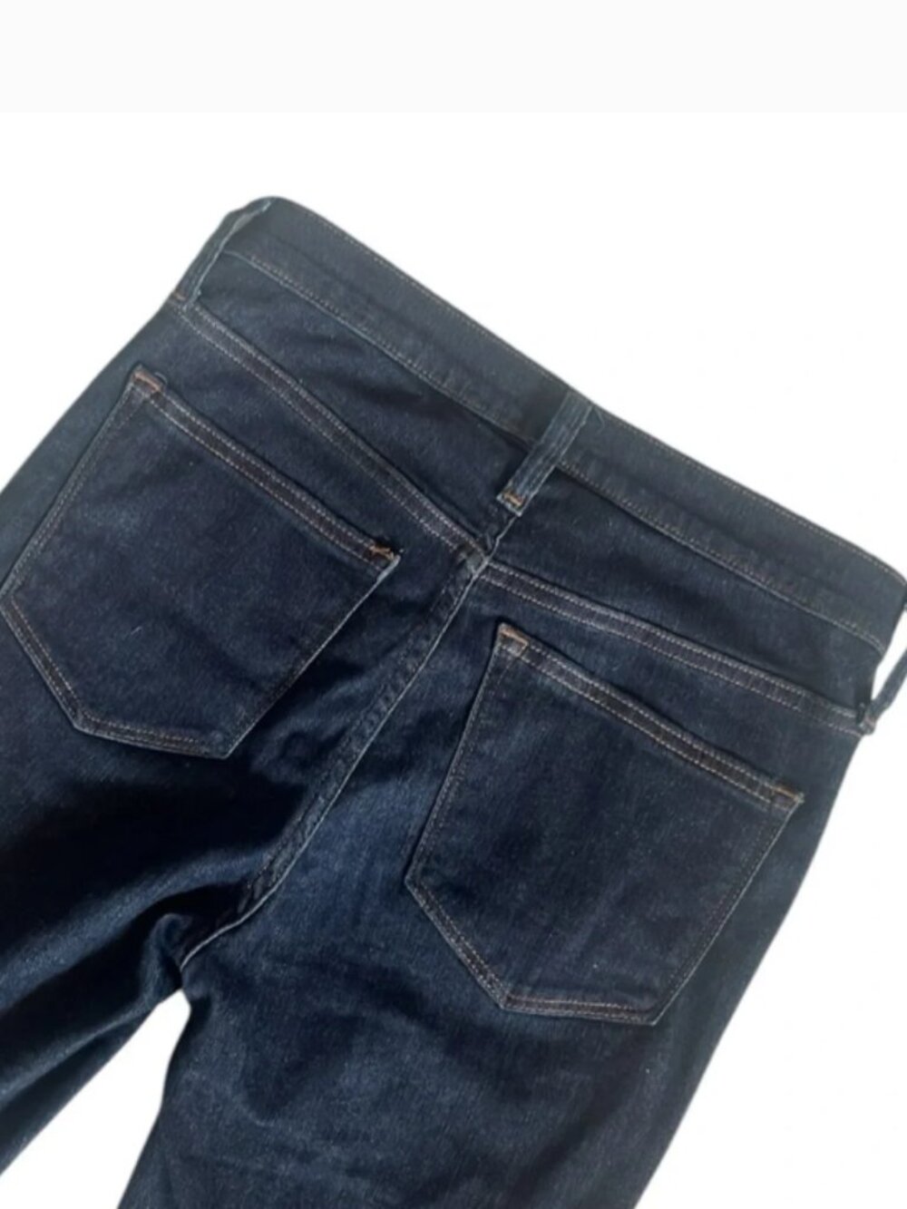 J. Crew Dark Wash High Rise Skinny Size 28 - Picture 5 of 7